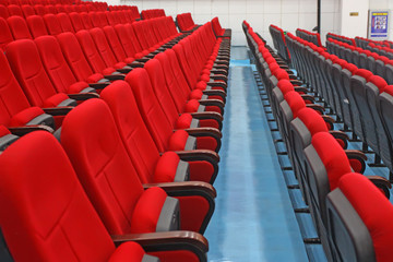 red chairs