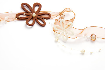 Decorazione in tessuto