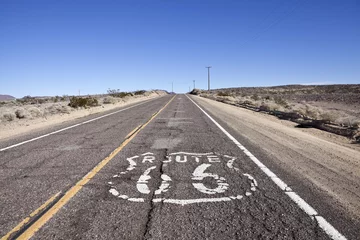 Foto auf Acrylglas Verfallene Route 66 © trekandphoto