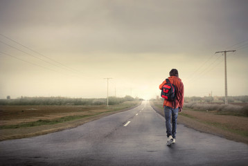 Fototapeta premium Road trip