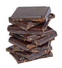 Close up of a chocolate