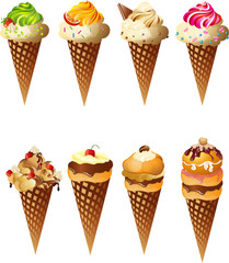 Cono gelato - Gelateria