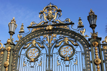 Entrée du Parc de la Tête d'Or