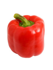 Bulgarian pepper on a white background