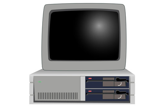 The old personal computer