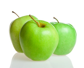 green apples