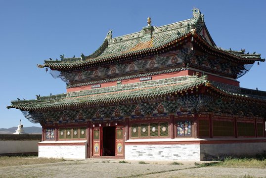 Temple bouddhiste, Mongolie