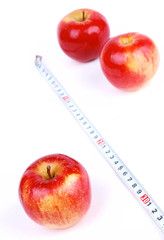 red fresh apple