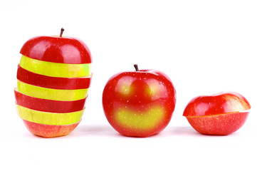 red fresh apple