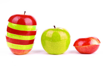 red fresh apple