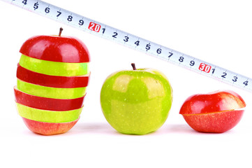 red fresh apple
