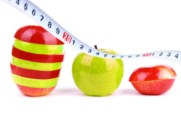red fresh apple