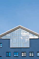 Blue building