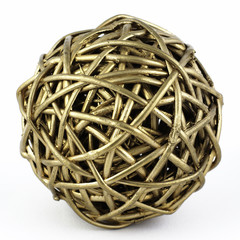 Gold Straw Ball