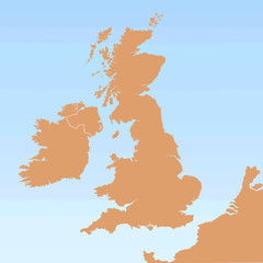 Mapa del Reino Unido
