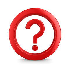 Attention. traffic sign on white background. Isolated 3D image