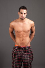 Obraz premium Man in Pajamas