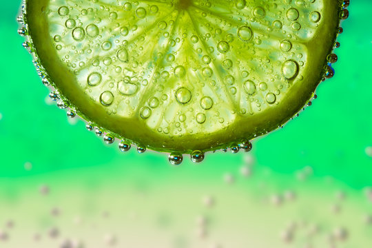 lime in the water