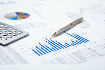 financial charts and graphs