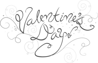 Valentines Day Lettering