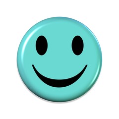 Fototapeta premium Emoticon mit guter Laune