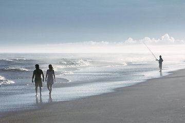 Caminando por la playa