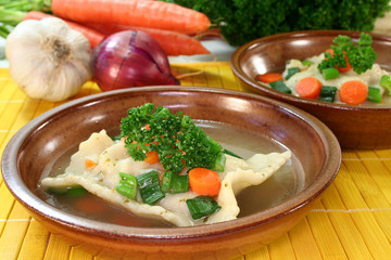 Maultaschensuppe