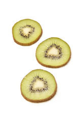 Fototapeta premium Kiwi Fruit isolated on a white studio background.