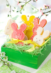 Easter bunny cookies