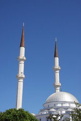 Fototapeta na wymiar Minaret Turkey