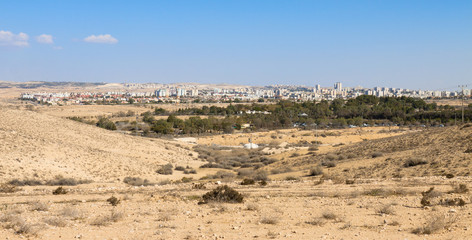 Panorama of Beer-Sheva