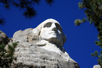 Mt. Rushmore Washington's Face