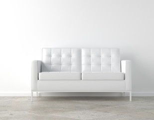 White room and couch - 29753979