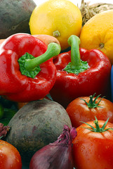 Raw vegetables