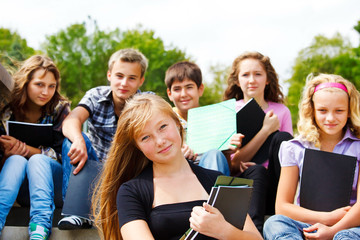 High school students