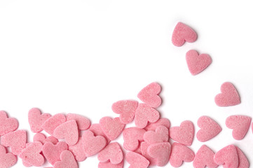 Pink hearts