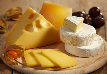 various types of cheese