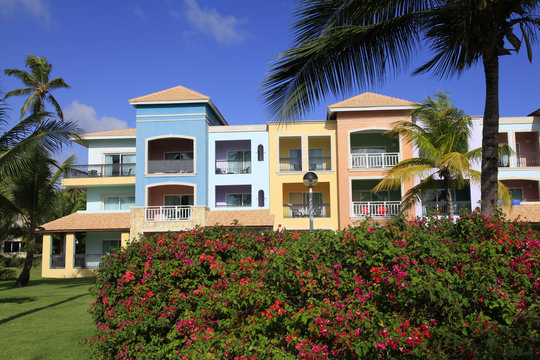 Tropical villas resort