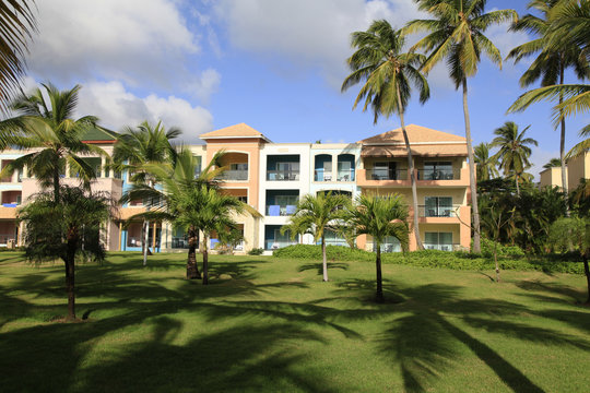Tropical villas resort