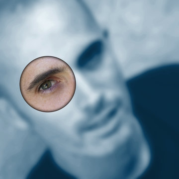 homme regard &oelig;il portrait caract&egrave;re visage humain sens regard