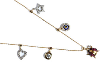 Fototapeta premium gold necklace