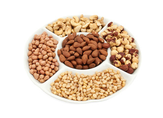 variety of nuts