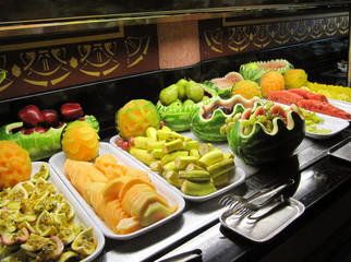 Fruit salad bar