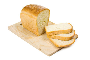 bread on a cutting board