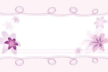 hintergrund lilie © krissikunterbunt