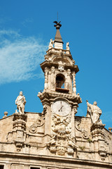 Fototapeta na wymiar Santos Juanes church in Valencia