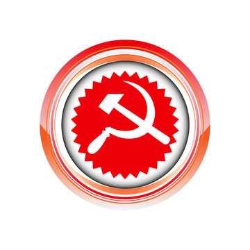 fauscille marteau communisme logo picto web icône symbole