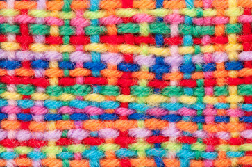 Fototapeta na wymiar The bound strings for knitting