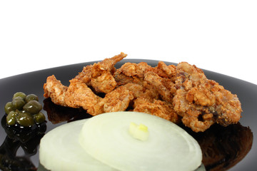 Pork greaves