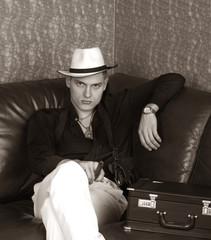 Mafia man. Gangster